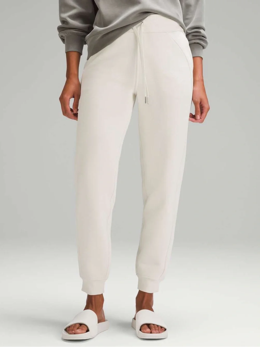 NWOT lululemon athletica Cream Joggers